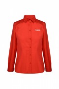 Рубашка женская дл.р. красная (Т)