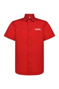 Рубашка мужская кор.р. красная (Т)